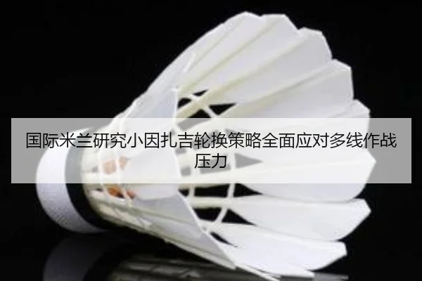 国际米兰研究小因扎吉轮换策略全面应对多线作战压力（kaiyun）